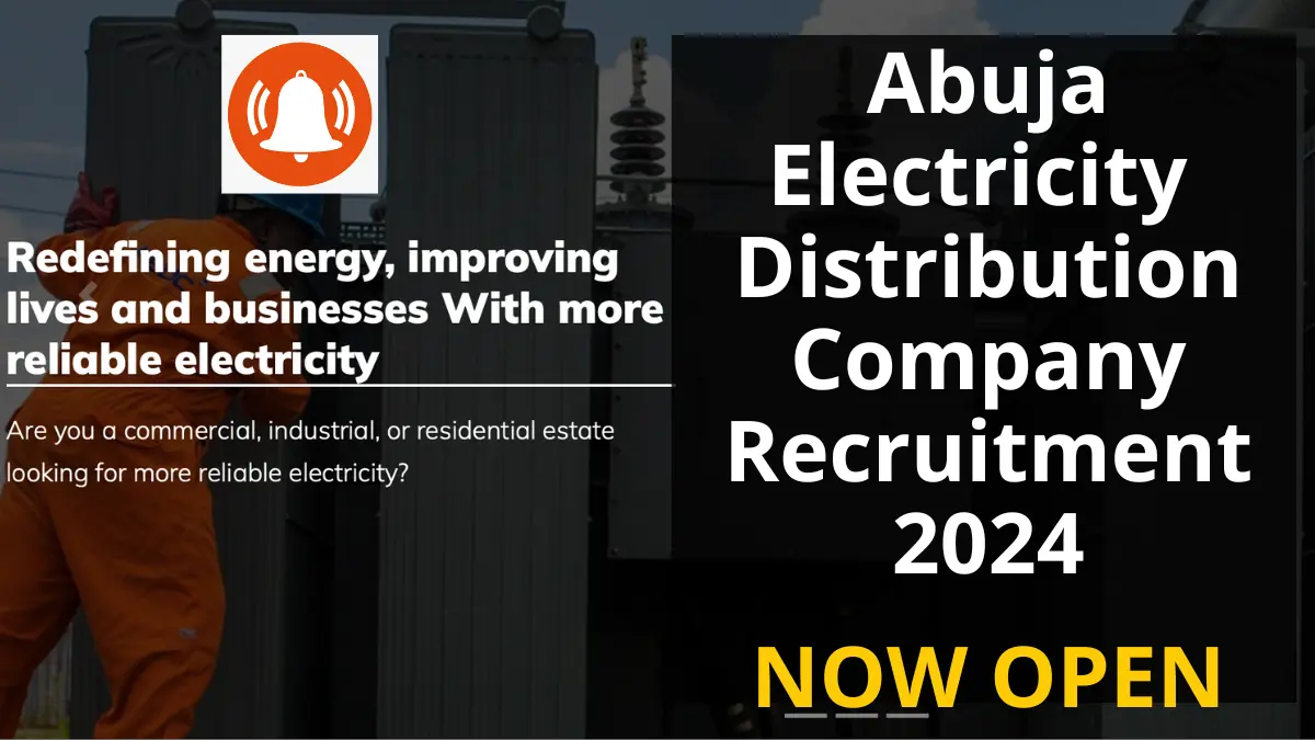 Abuja electricity distribution company recruitment