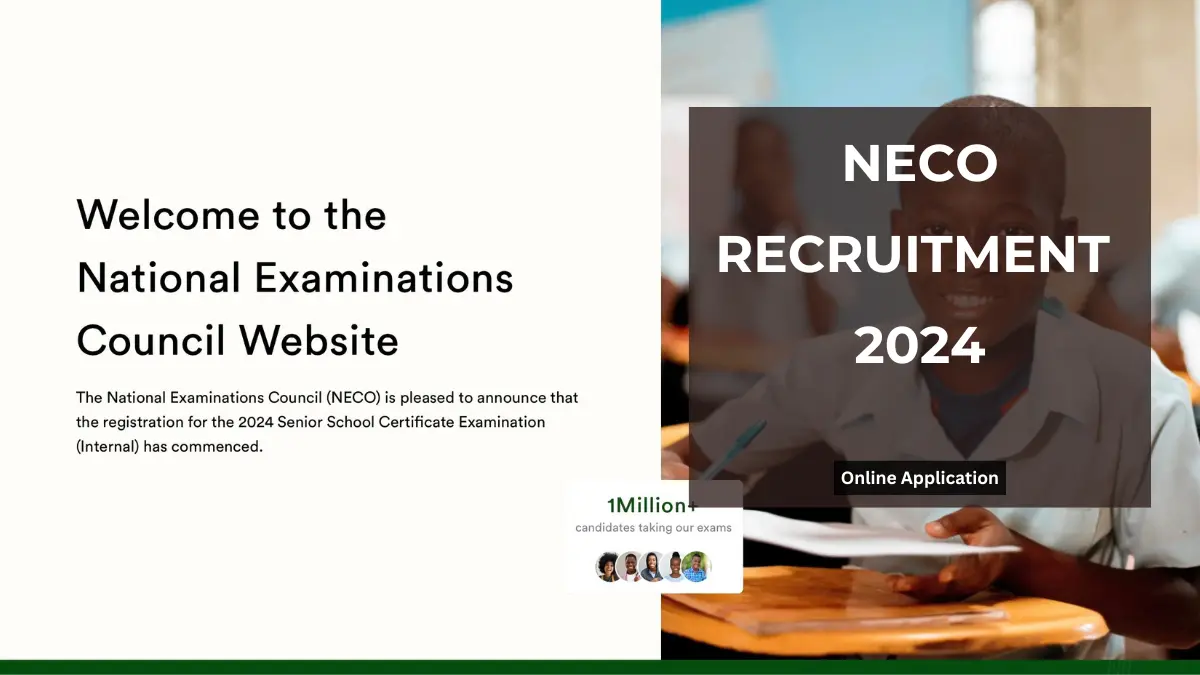 neco recruitment portal