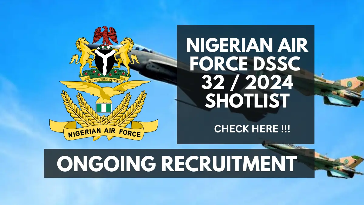 Nigerian Air Force list of shortlisted candidates