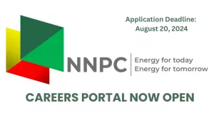 NNPC Recruitment July 2024/2025 Application Form Registration Portal