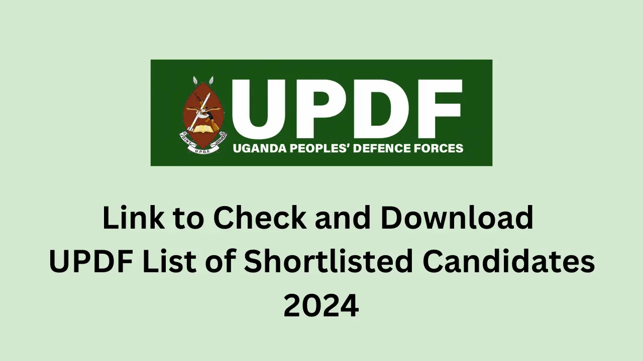 Link to Check and Download UPDF List of Shortlisted Candidates 2024