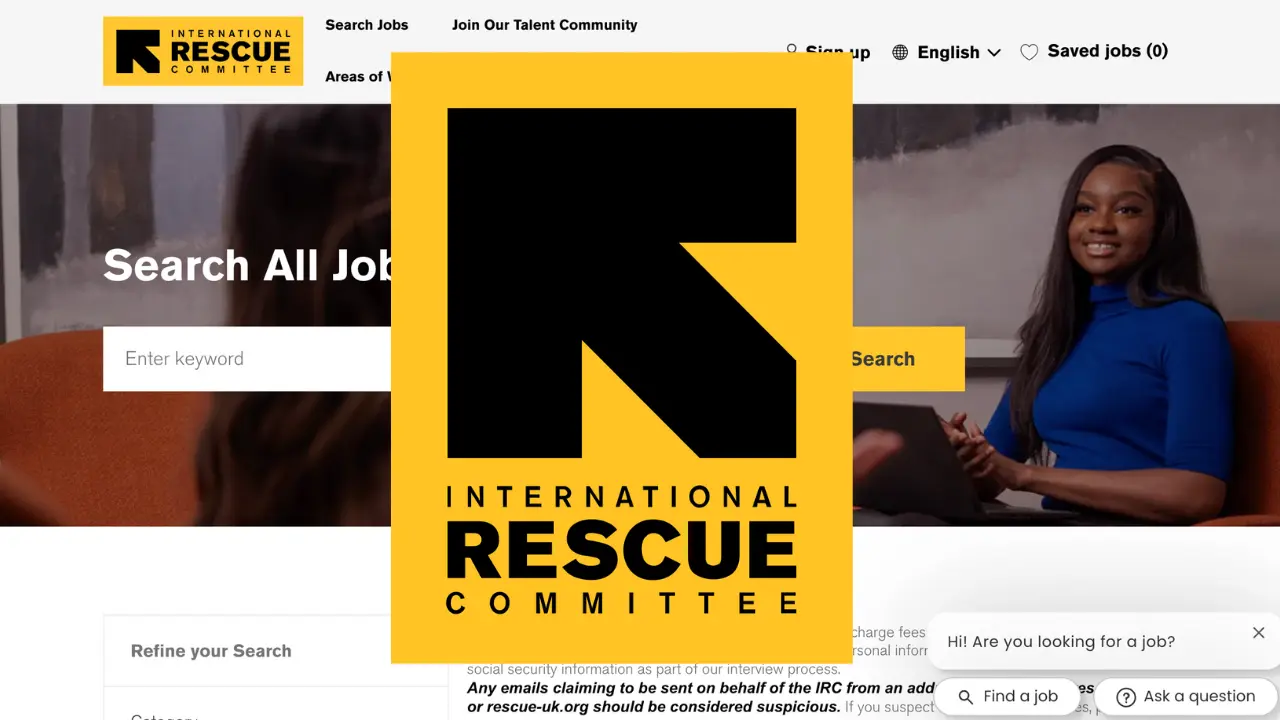 International Rescue Committee (IRC) Recruitment (July 2024/2025) 3 Positions, Online Procedures On How to Apply