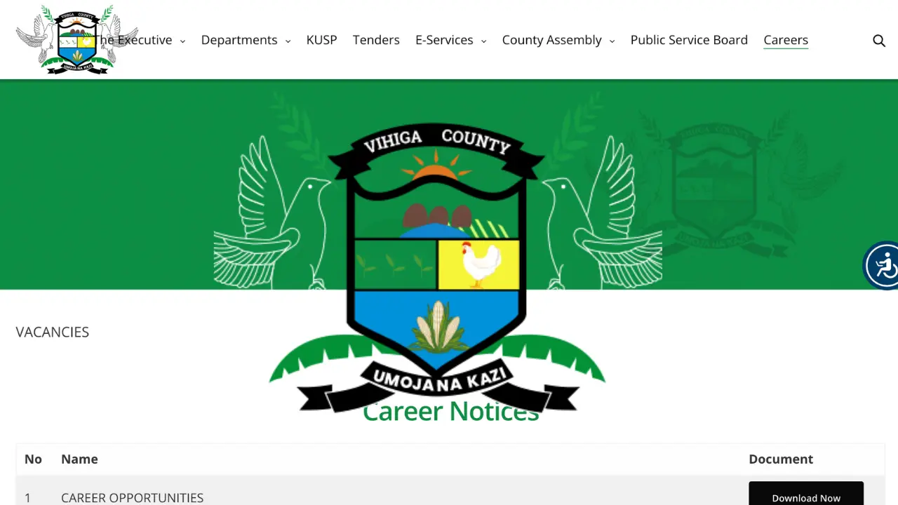 Vihiga County Government Recruitment (July 2024/2025) Eligibility, Deadline & How to Apply