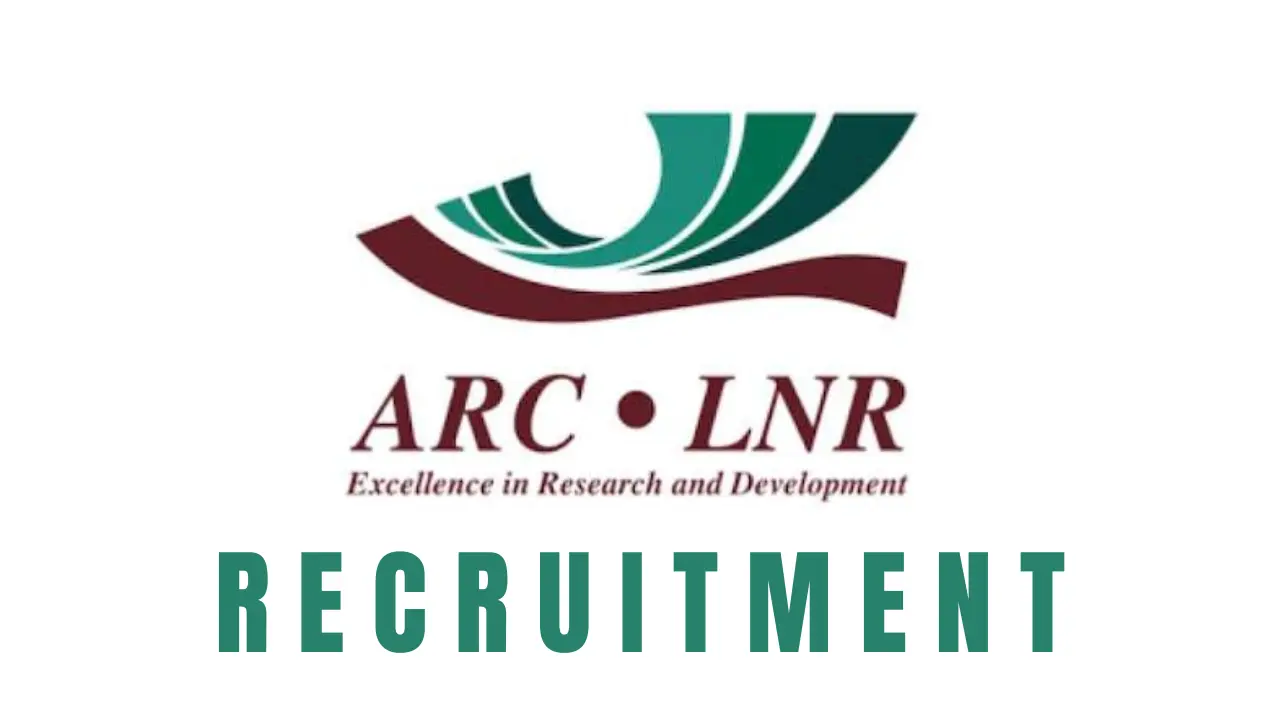 ARC Recruitment Application Form, Online Portal, Eligibility Criteria