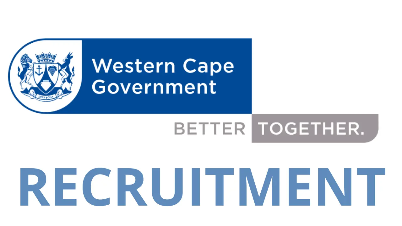Western Cape Recruitment Application Portal, Eligibility Criteria, Application Deadline