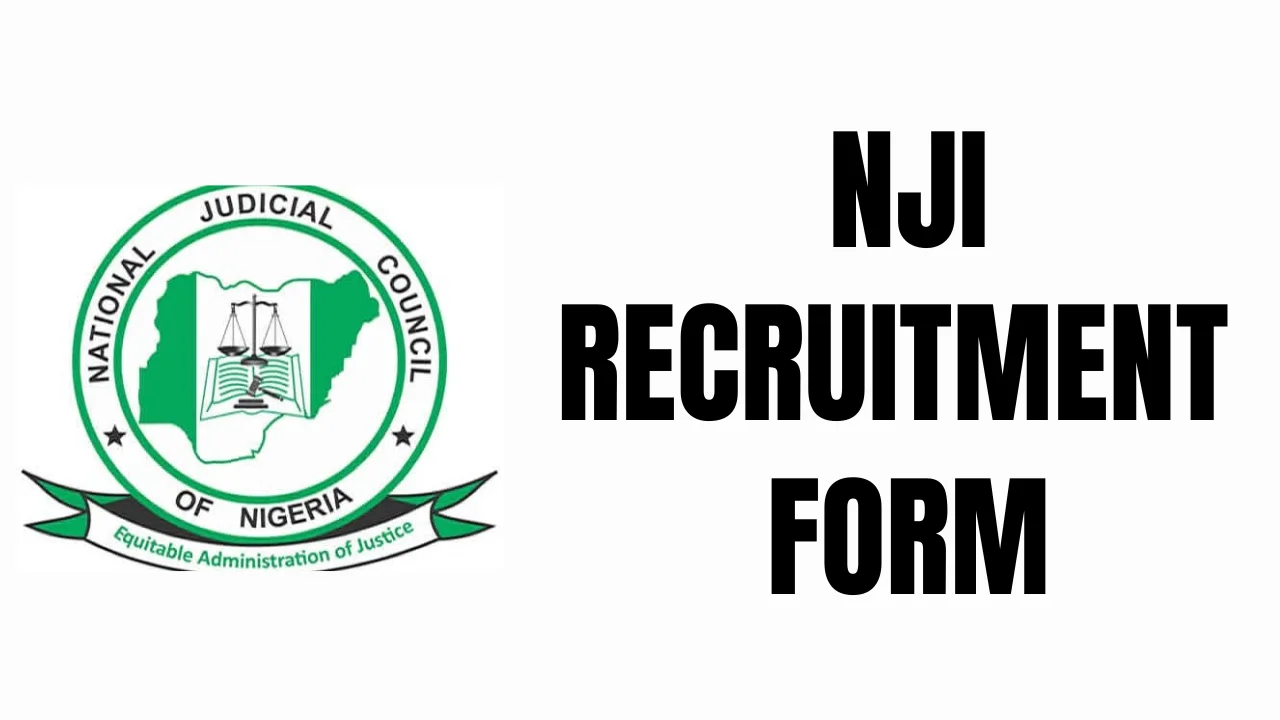NJI Recruitment Application Form Portal (www.nji.gov.ng)