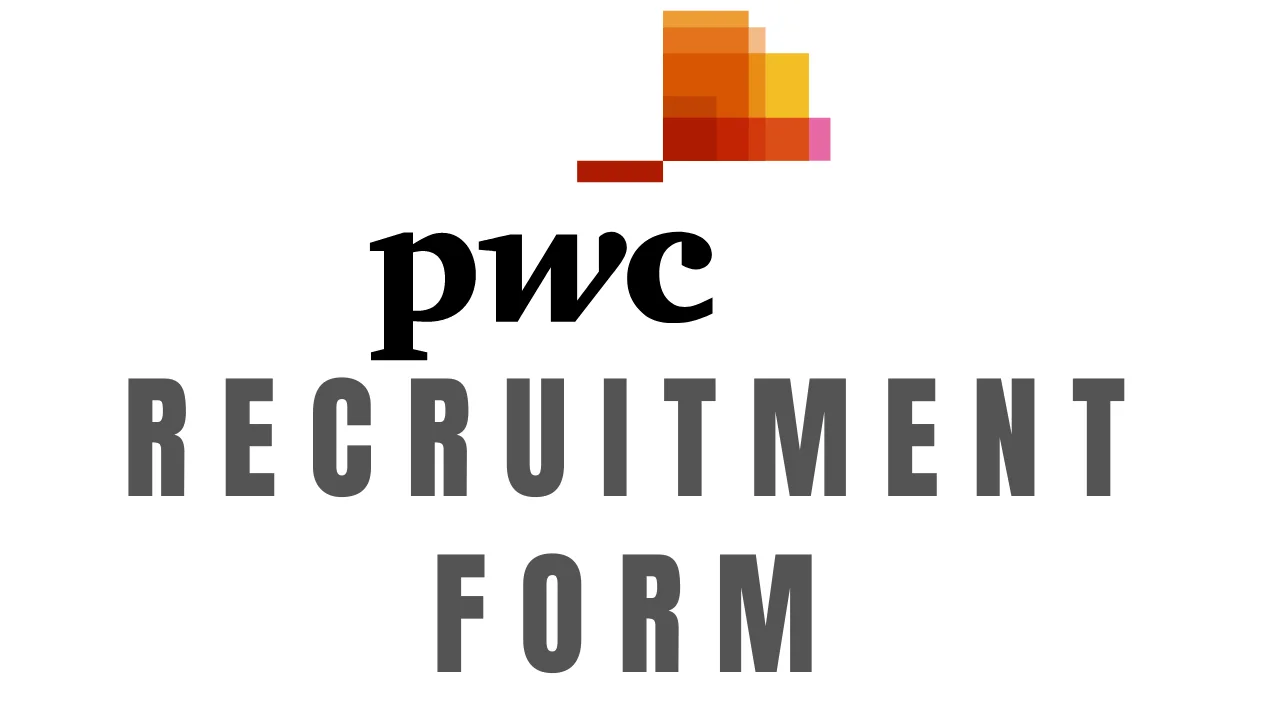 PWC Recruitment Application Form Portal (www.pwc.com)